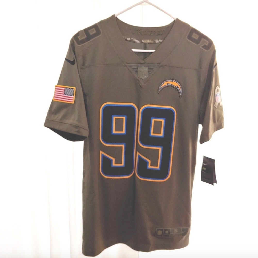 NFL LA Chargers Bosa 99 Salute to Service Jersey - Picture 1 of 8